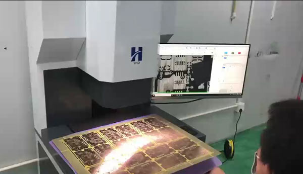 PCB線路板尺寸測量