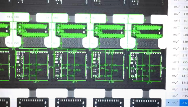 PCB線路板快速尺寸測量數(shù)據(jù)