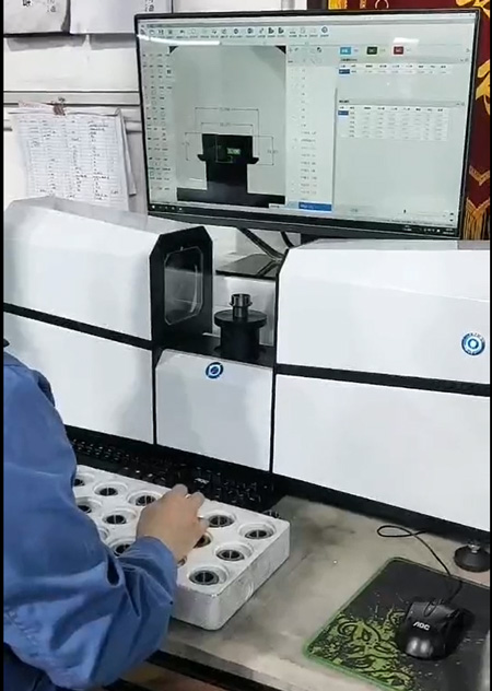 不規則圓軸類產品測量放置方式